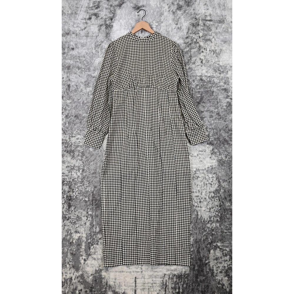 DISSH Black and White Gingham Maxi Dress